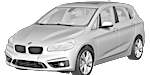 BMW F45 C2592 Fault Code